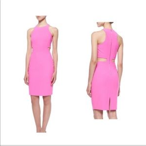 Elizabeth & James Pink Lela Cutout Dress